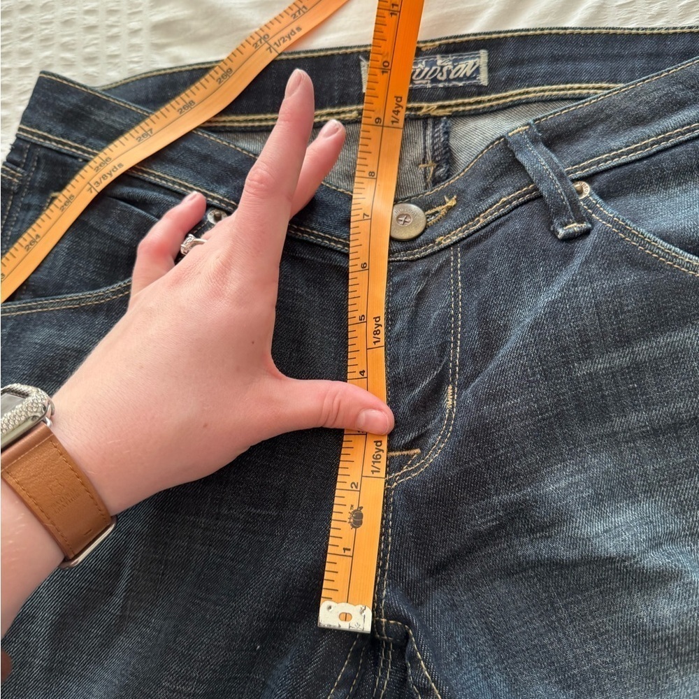 Hudson jeans straight leg medium wash size 28 - Picture 8 of 15